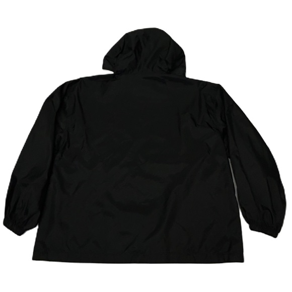 Vintage Disney Winnie the Pooh Adult Windbreaker Rain Jacket Sz M Hood Zip Y2k - Picture 2 of 15